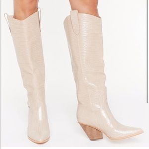 nasty gal western boots